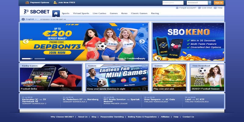 Sbobet Cách đăng ký và tham gia cá cược